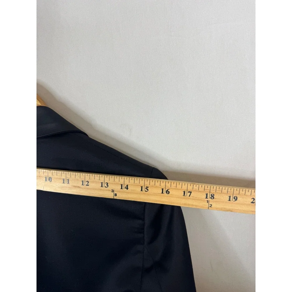 Indochino Mens 34R Wool Cashmere Silk Tuxedo Blazer Black Shawl Lapel‎ Jacket